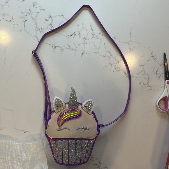 Girls' Unicorn Cupcake Crossbody Bag from Cat & Jack. - Picture 2 of 6